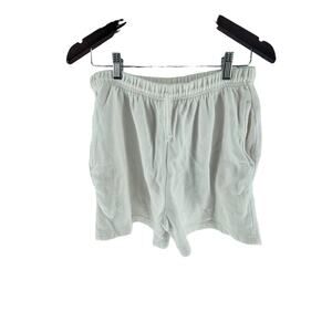 Pyramid Creations Vintage White Terry Cloth Pull-On Shorts Women's Size Medium